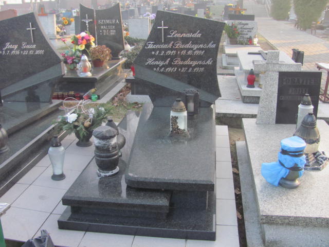 Grób Leonarda Trzeciak Pudrzyńska