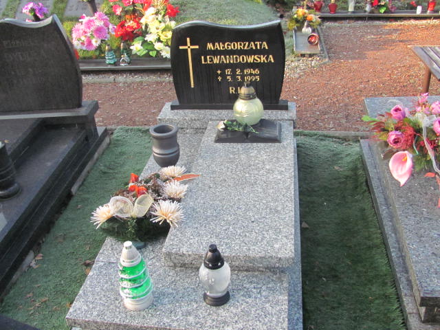 Grób Małgorzata Lewandowska