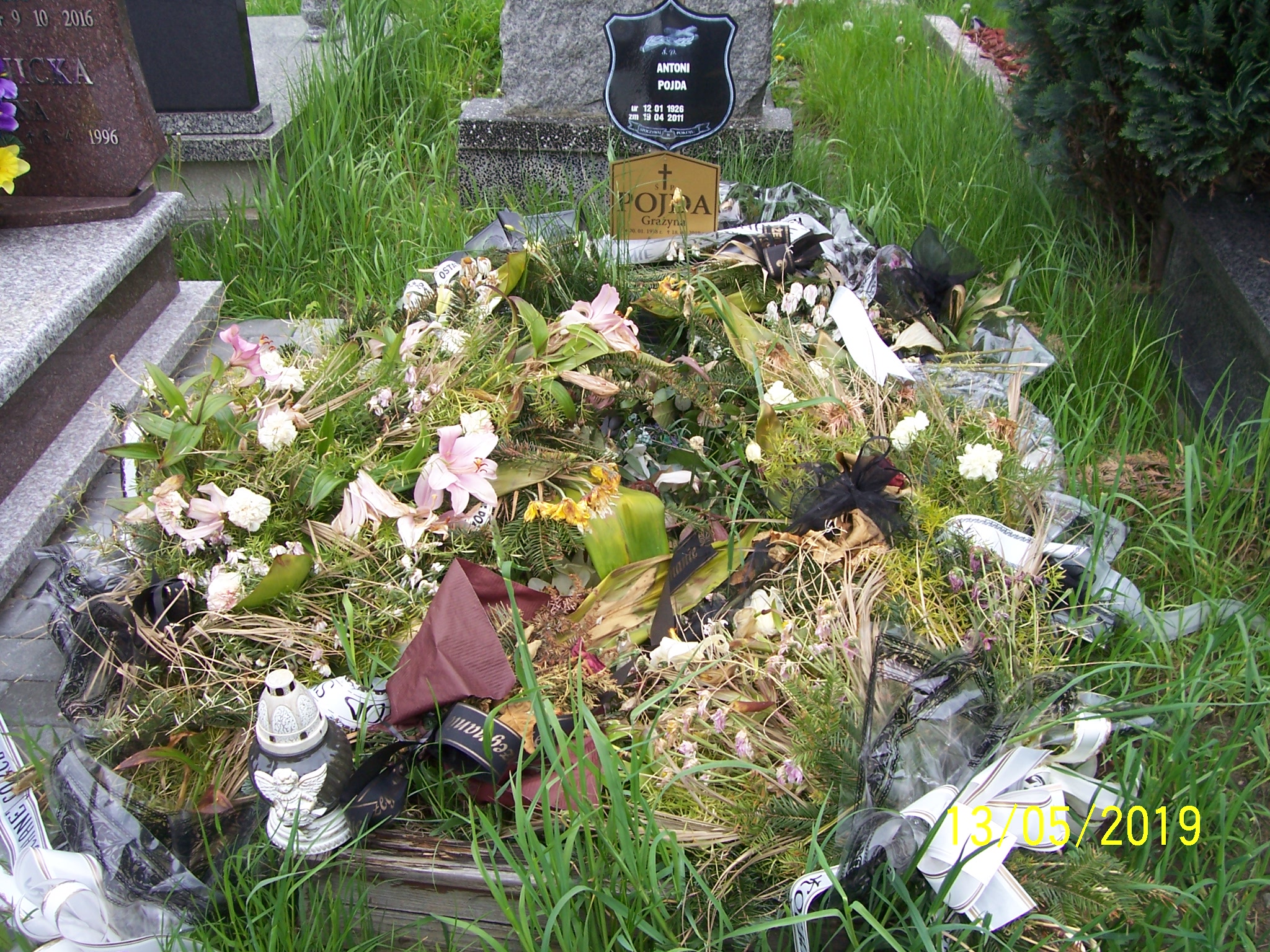 Grób Antoni Pojda