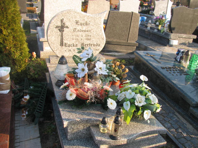 Grób Gertruda Łącka