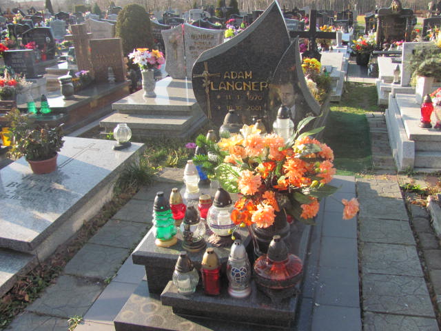 Grób Adam Langner