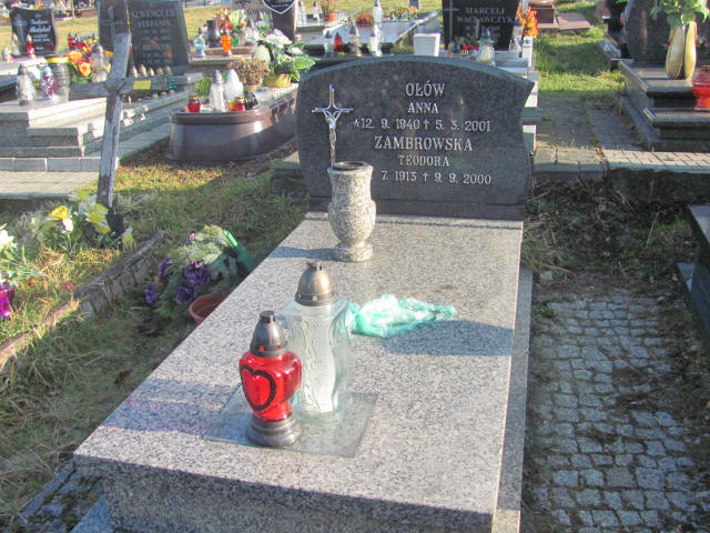 Grób Anna Ołów