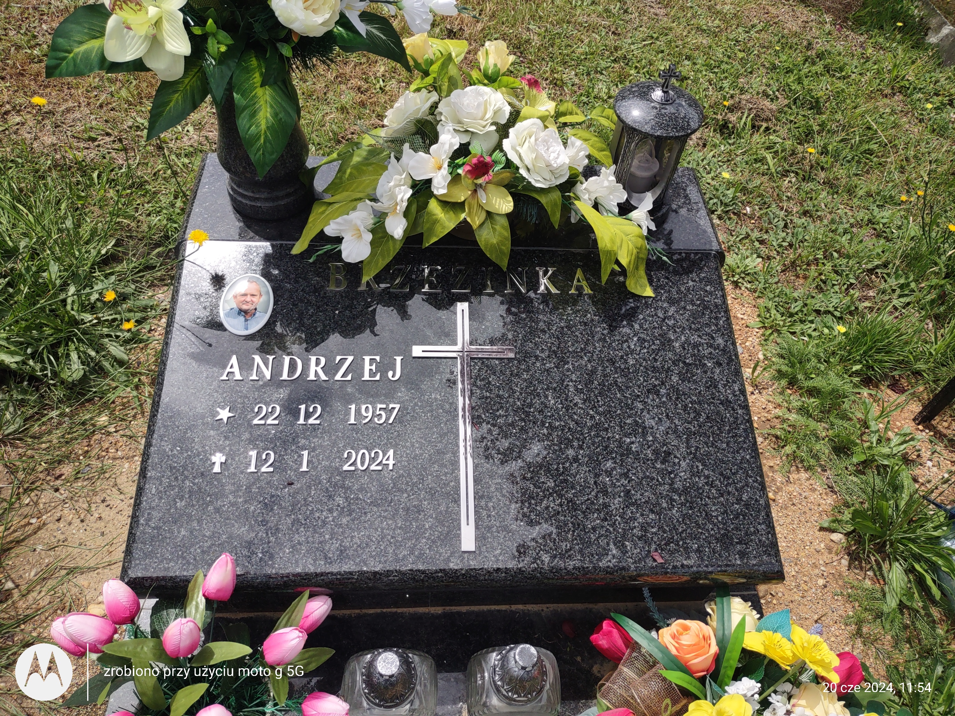 Grób Andrzej Brzezinka