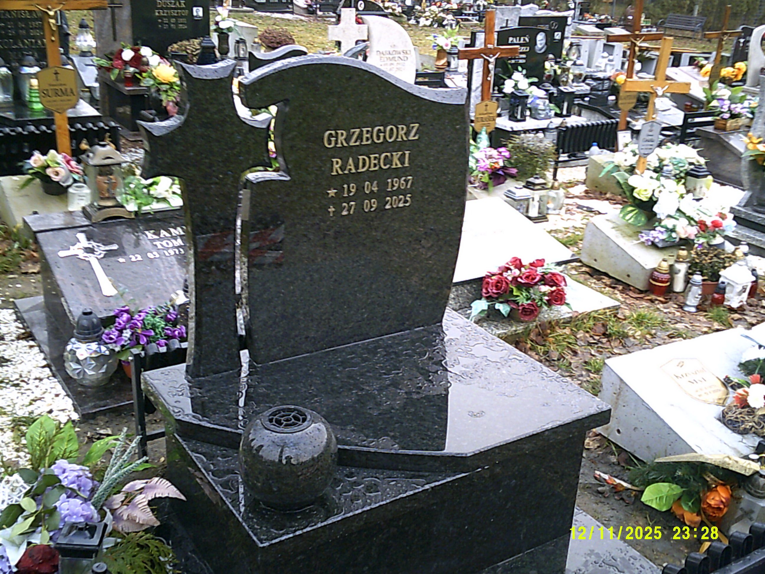 Grób Grzegorz Radecki