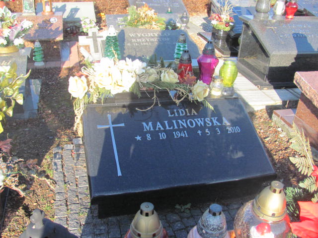 Grób Lidia Malinowska