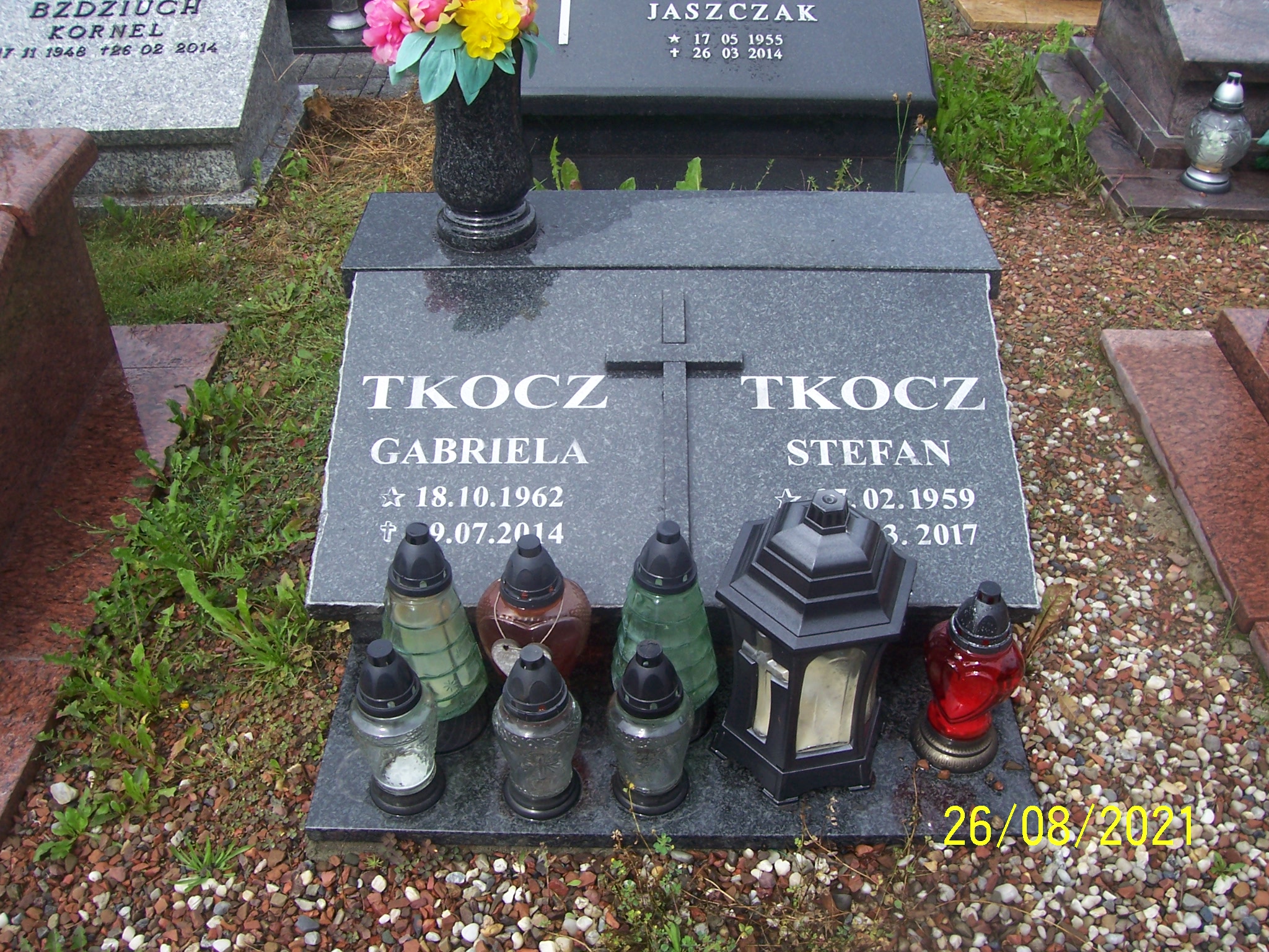 Grób Gabriela Tkocz