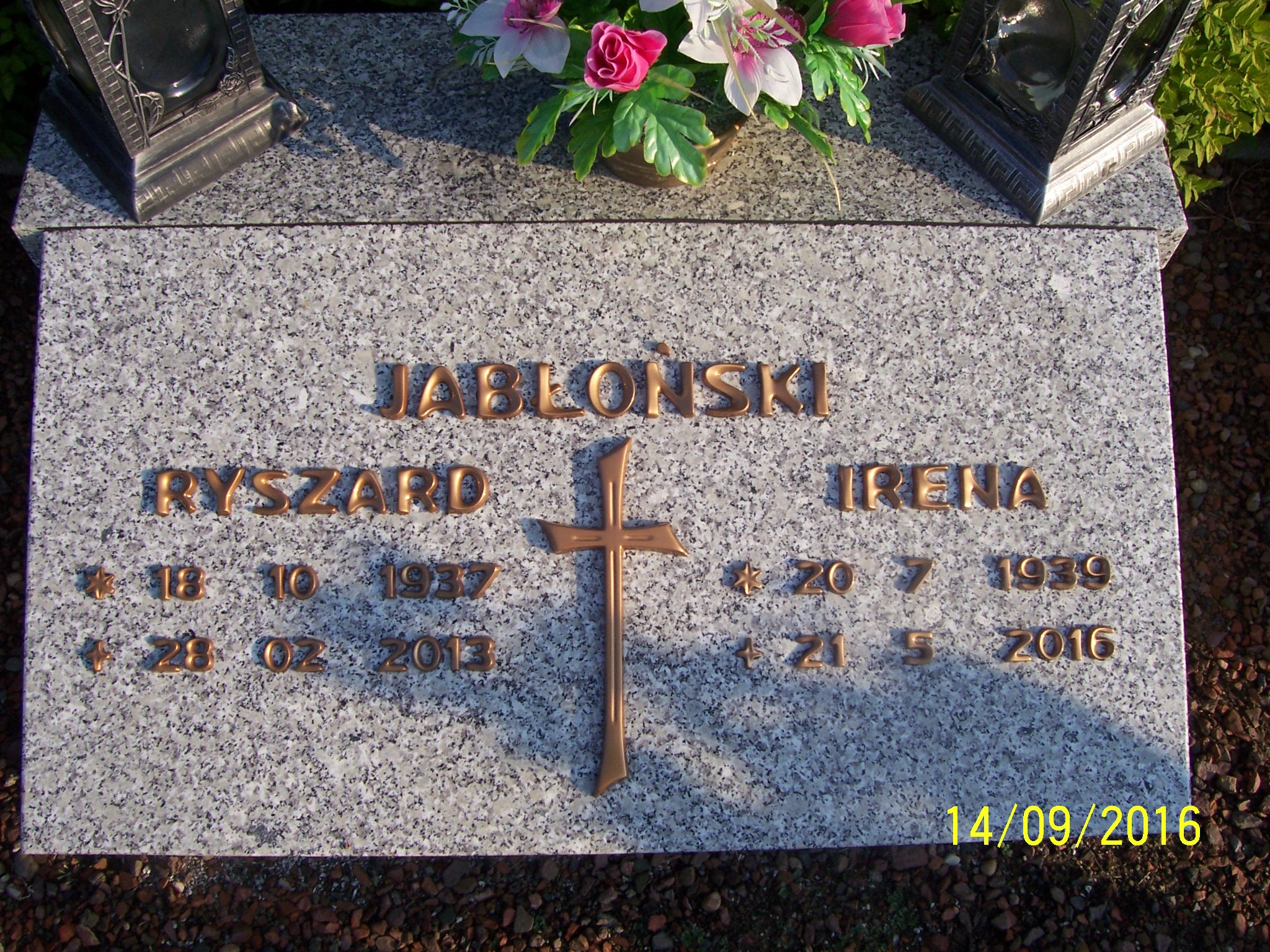 Grób Ryszard Jabłoński