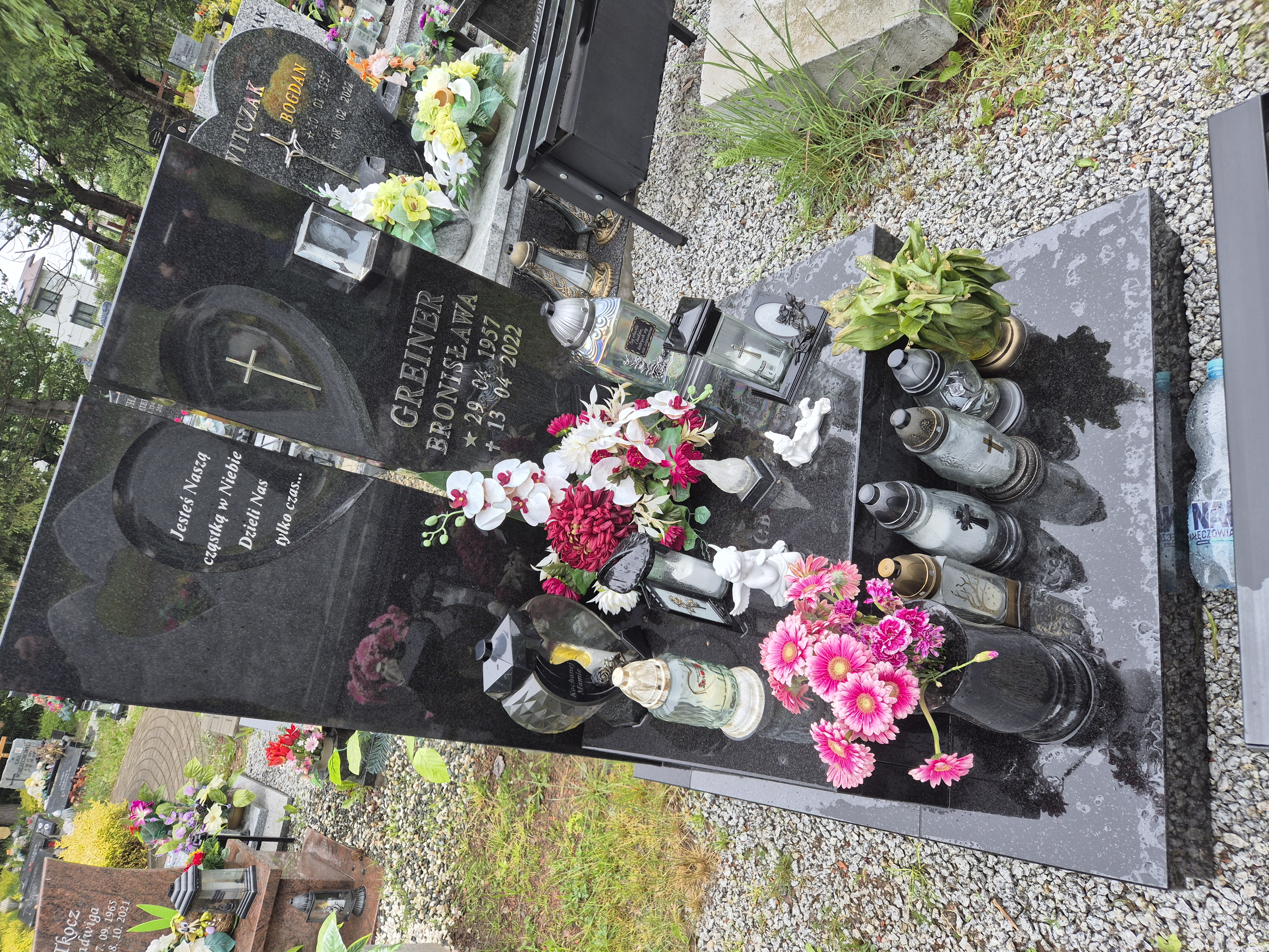 Grób Bronisława Greiner
