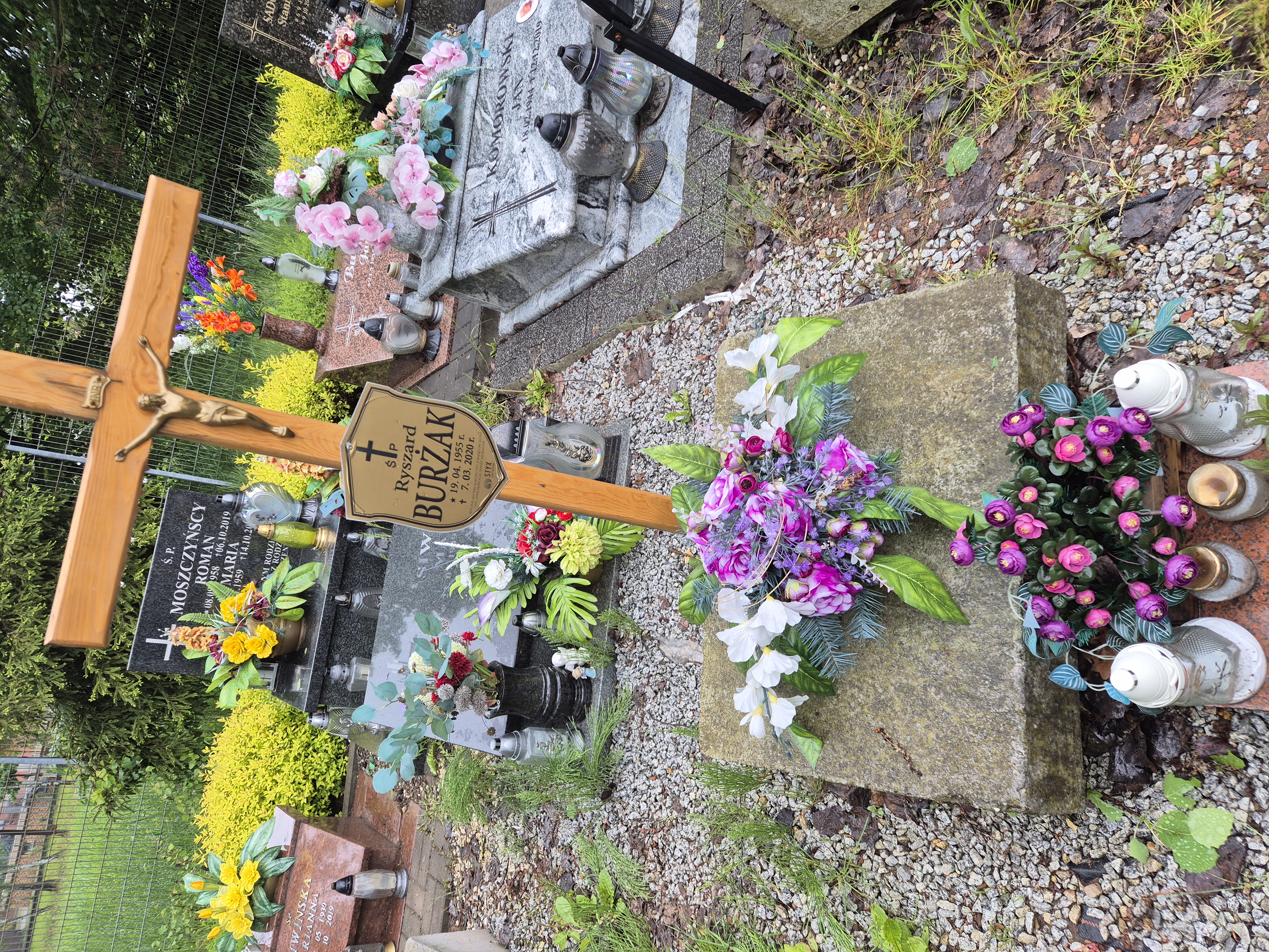 Grób Ryszard Burżak