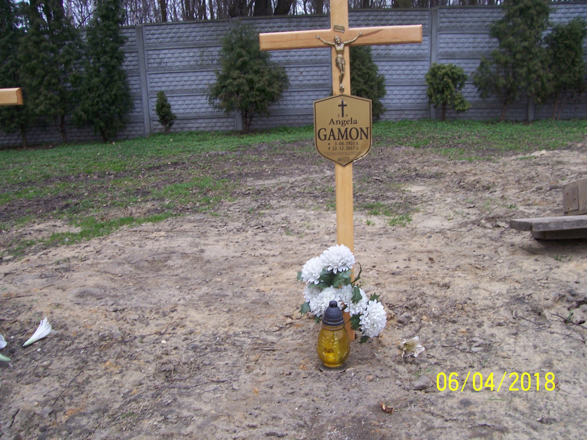 Grób Angela Gamon