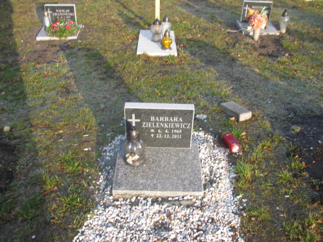 Grób Barbara Zielenkiewicz