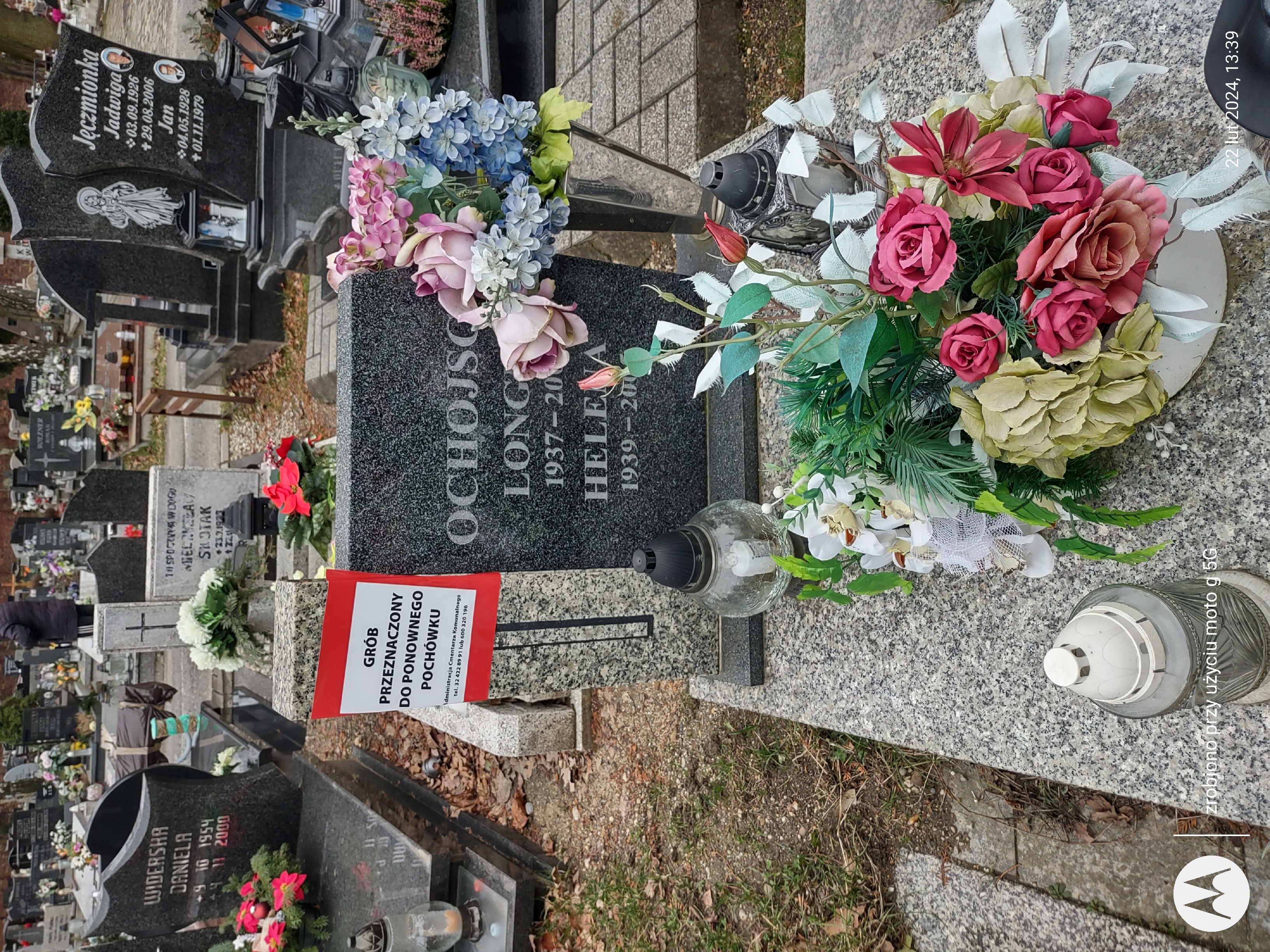 Grób Helena Ochojska
