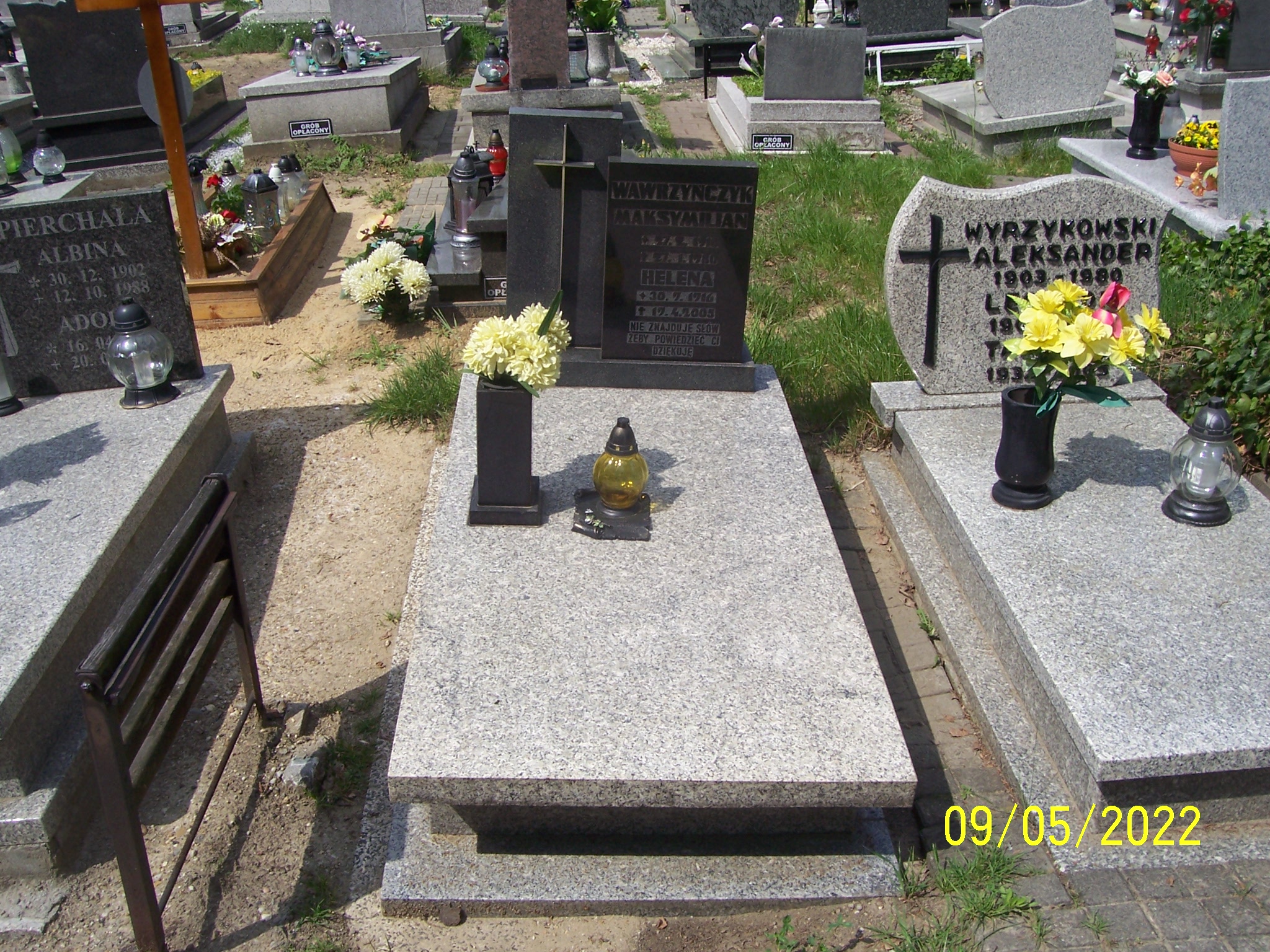 Grób Helena Wawrzyńczyk