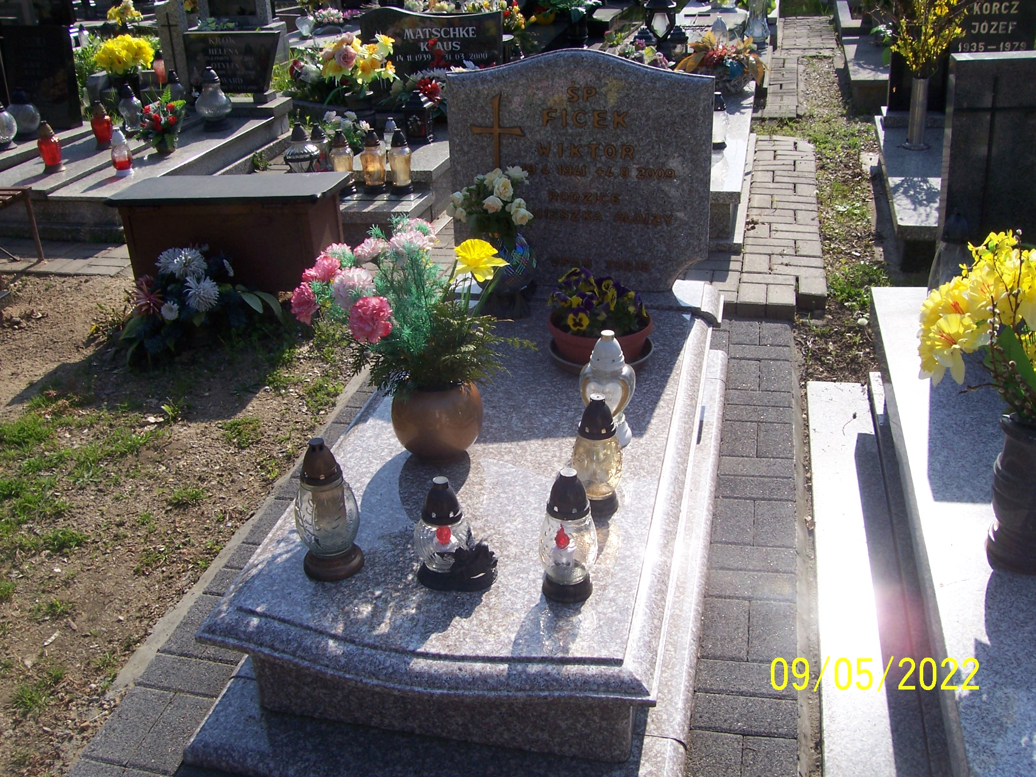 Grób Wiktor Ficek