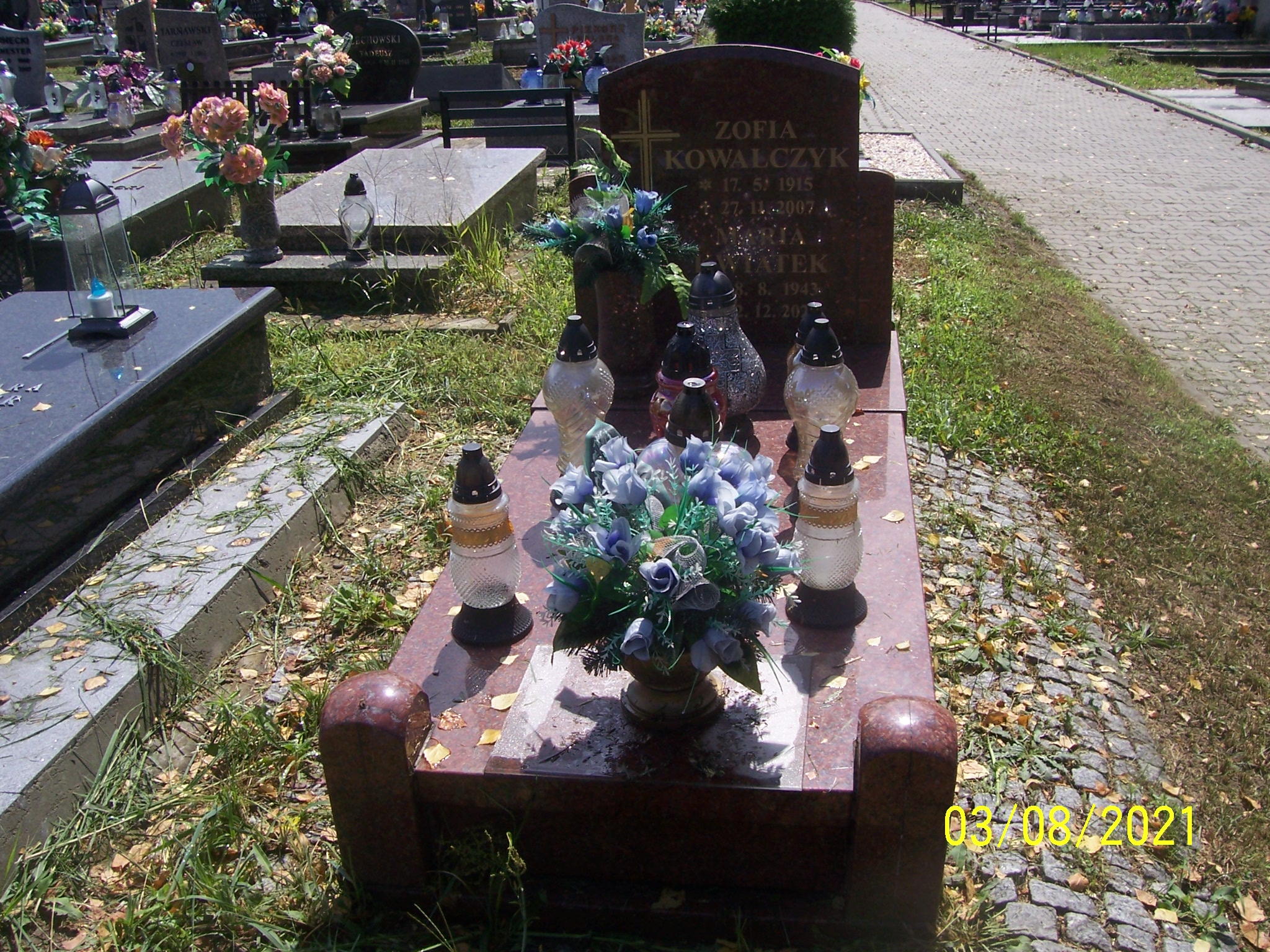 Grób Maria Kwiatek