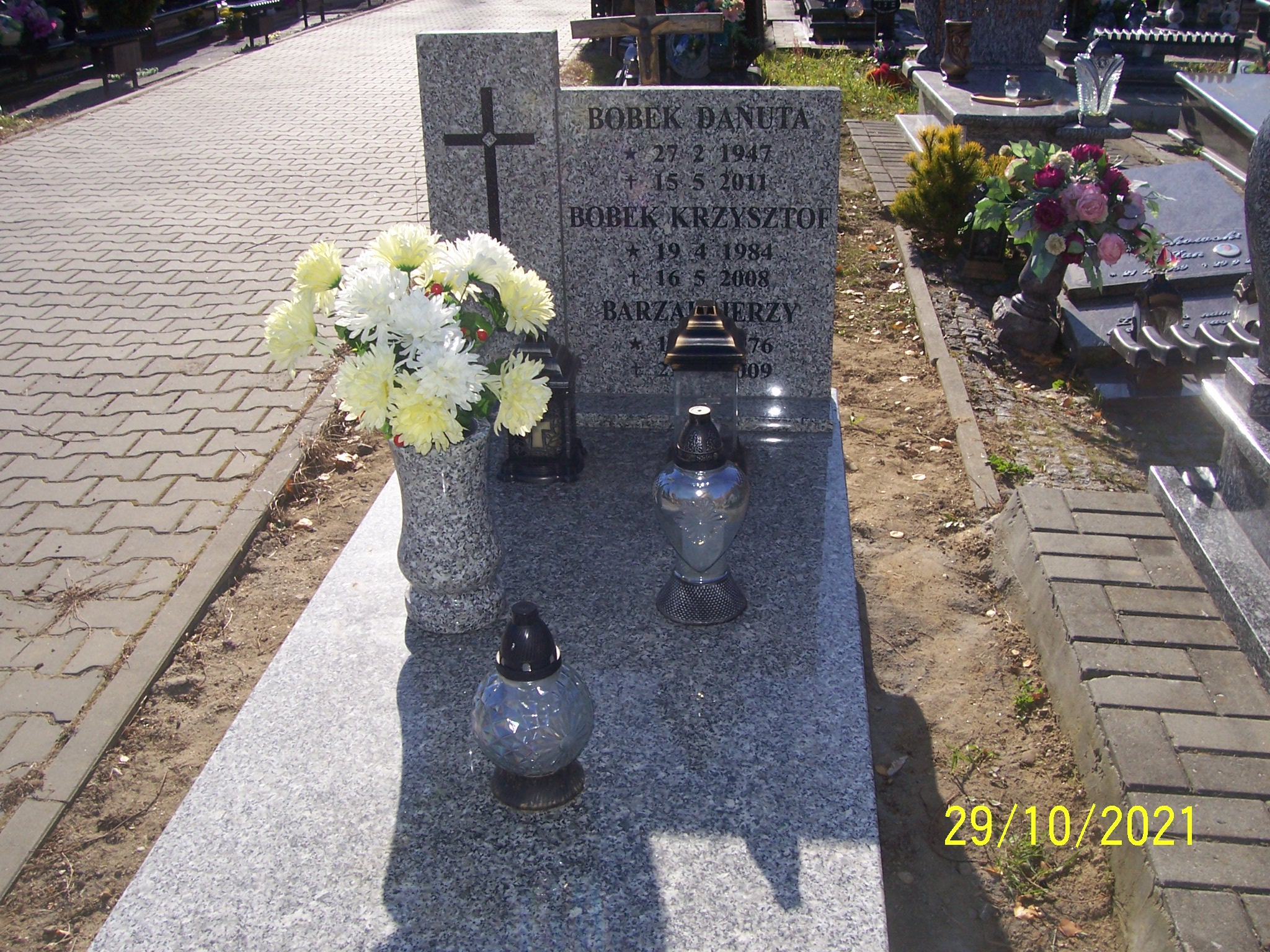 Grób Krzysztof Bobek