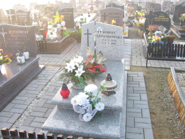 Grób Robert Lewandowski