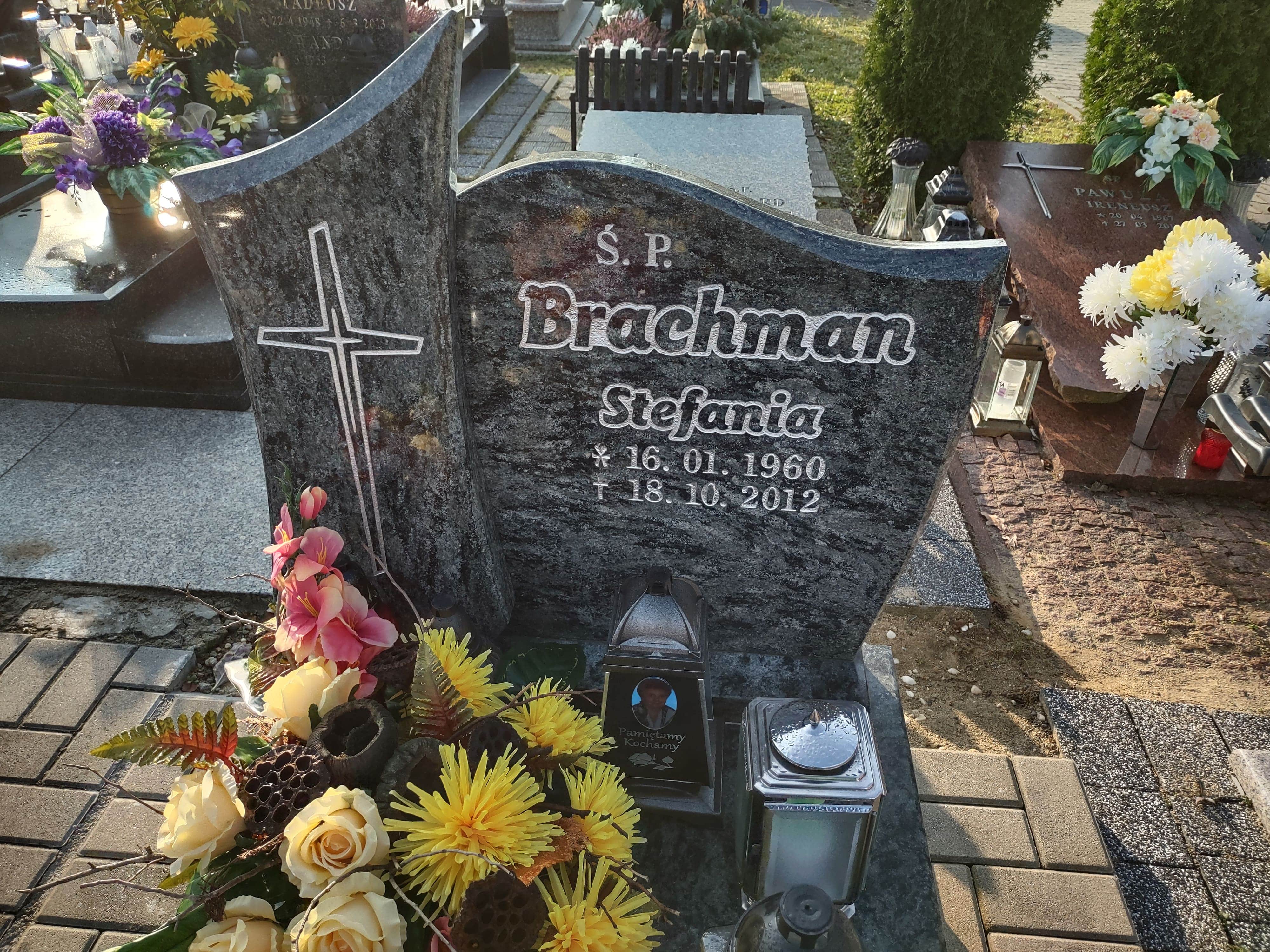 Grób Stefania Brachman