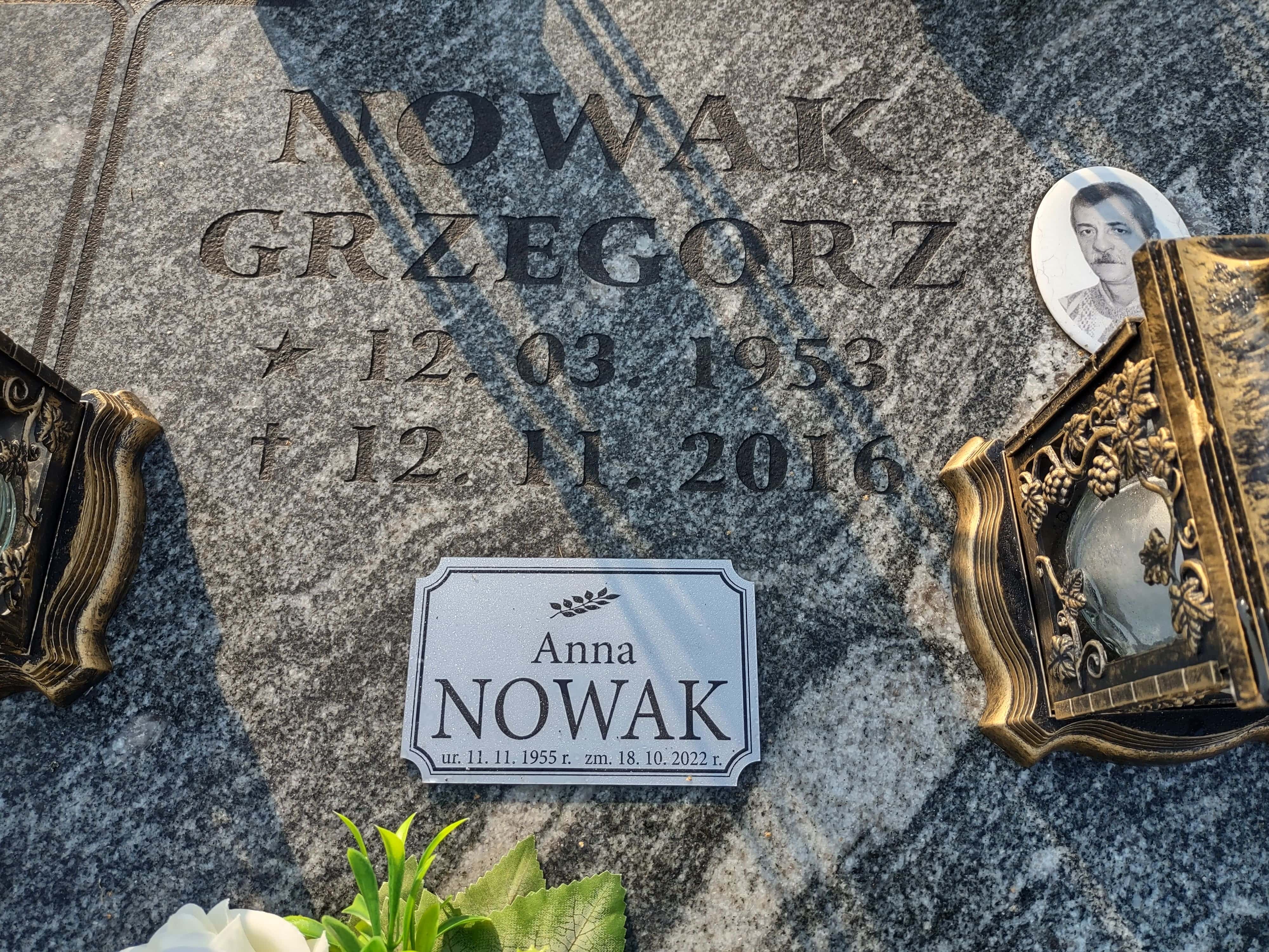 Grób Anna Nowak
