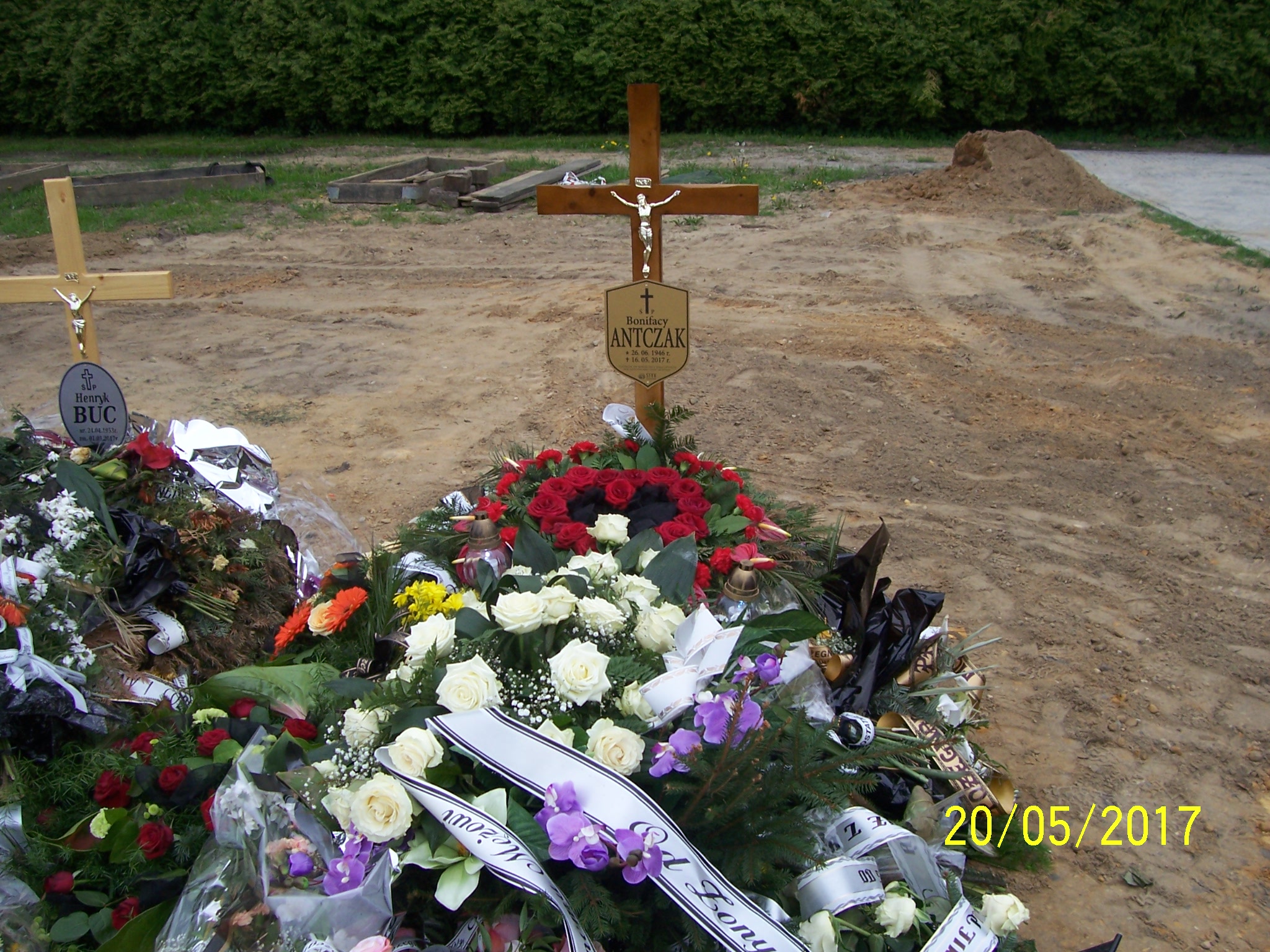 Grób Bonifacy Antczak
