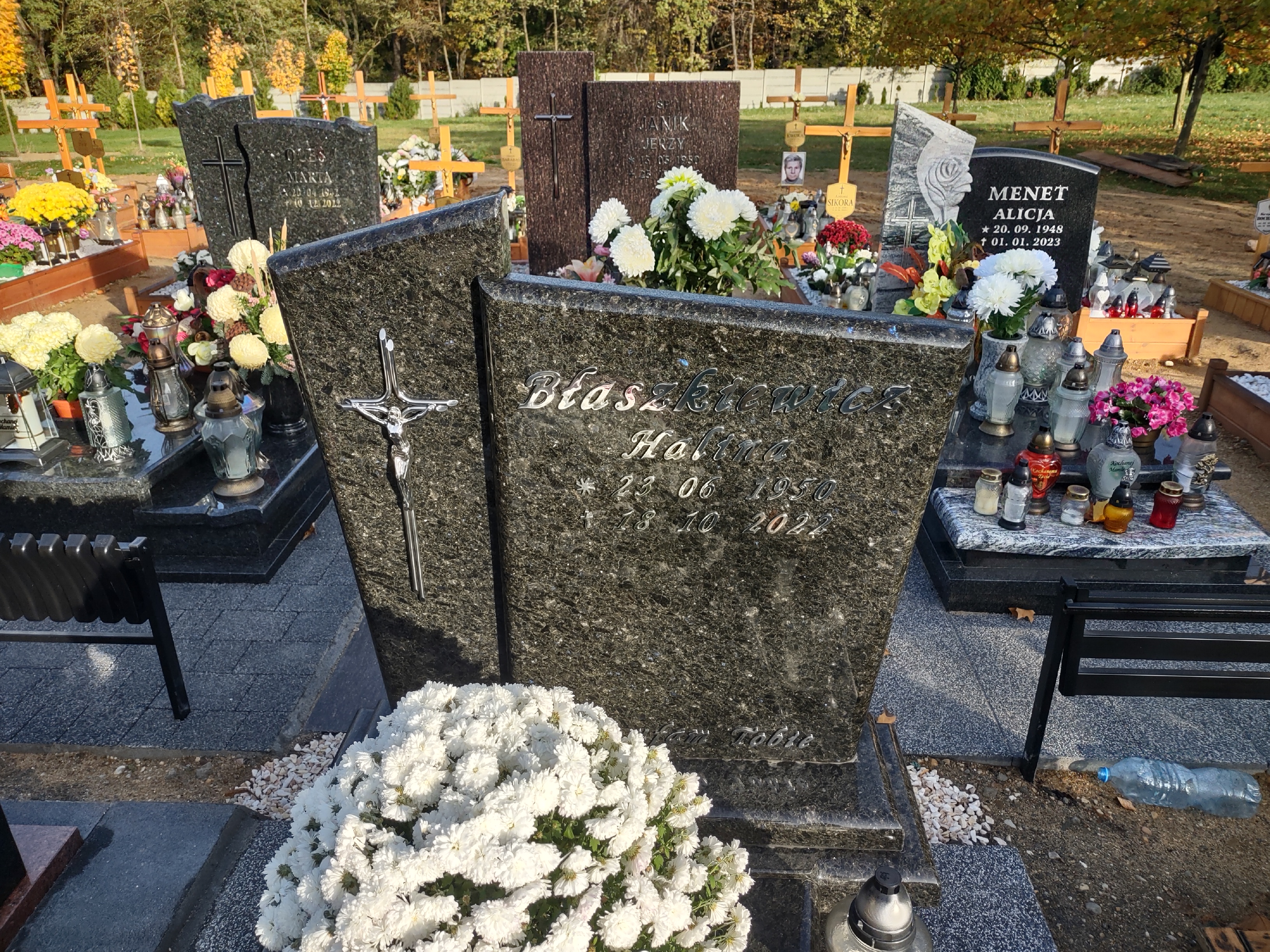 Grób Halina Błaszkiewicz