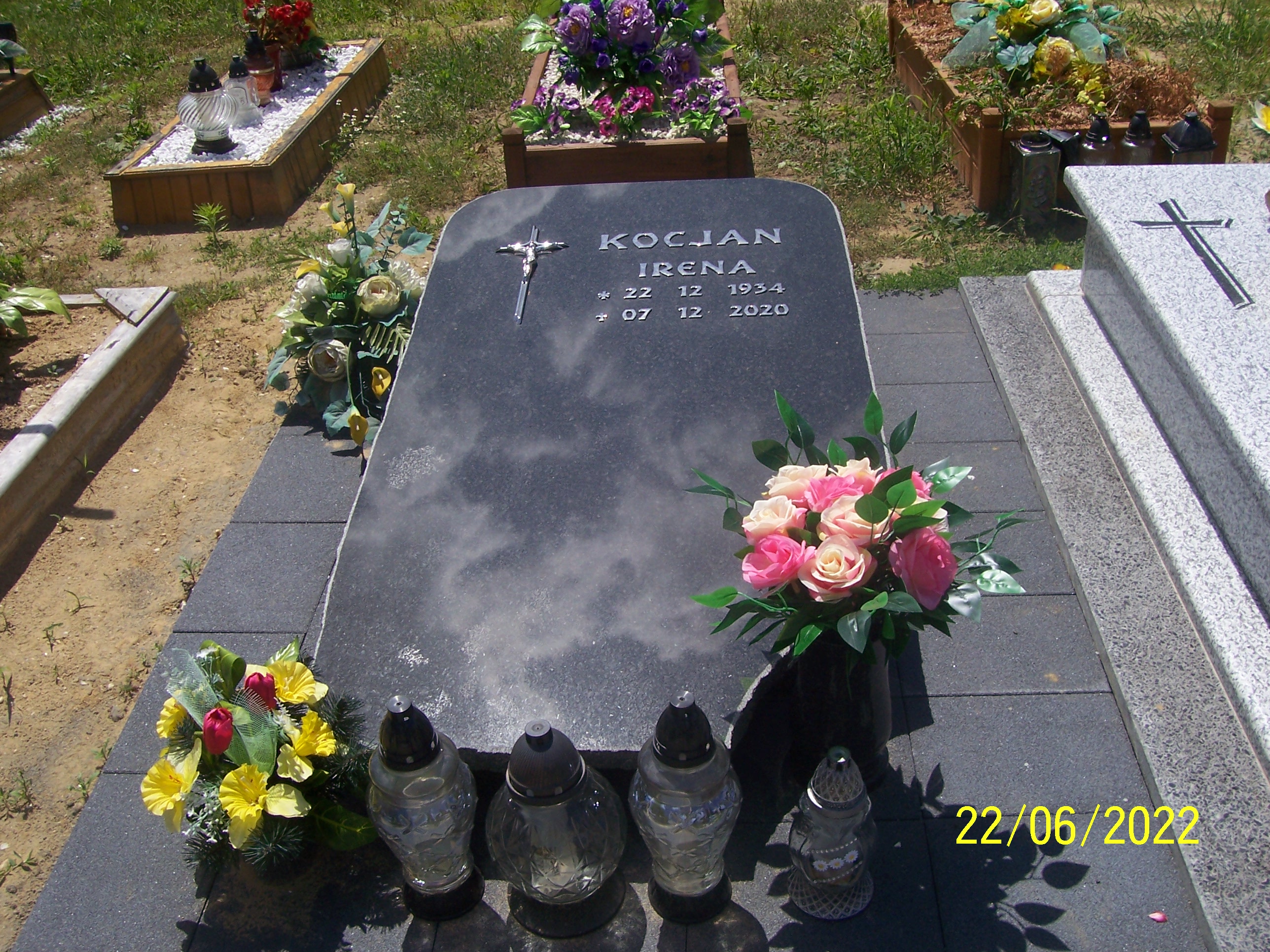 Grób Irena Kocjan