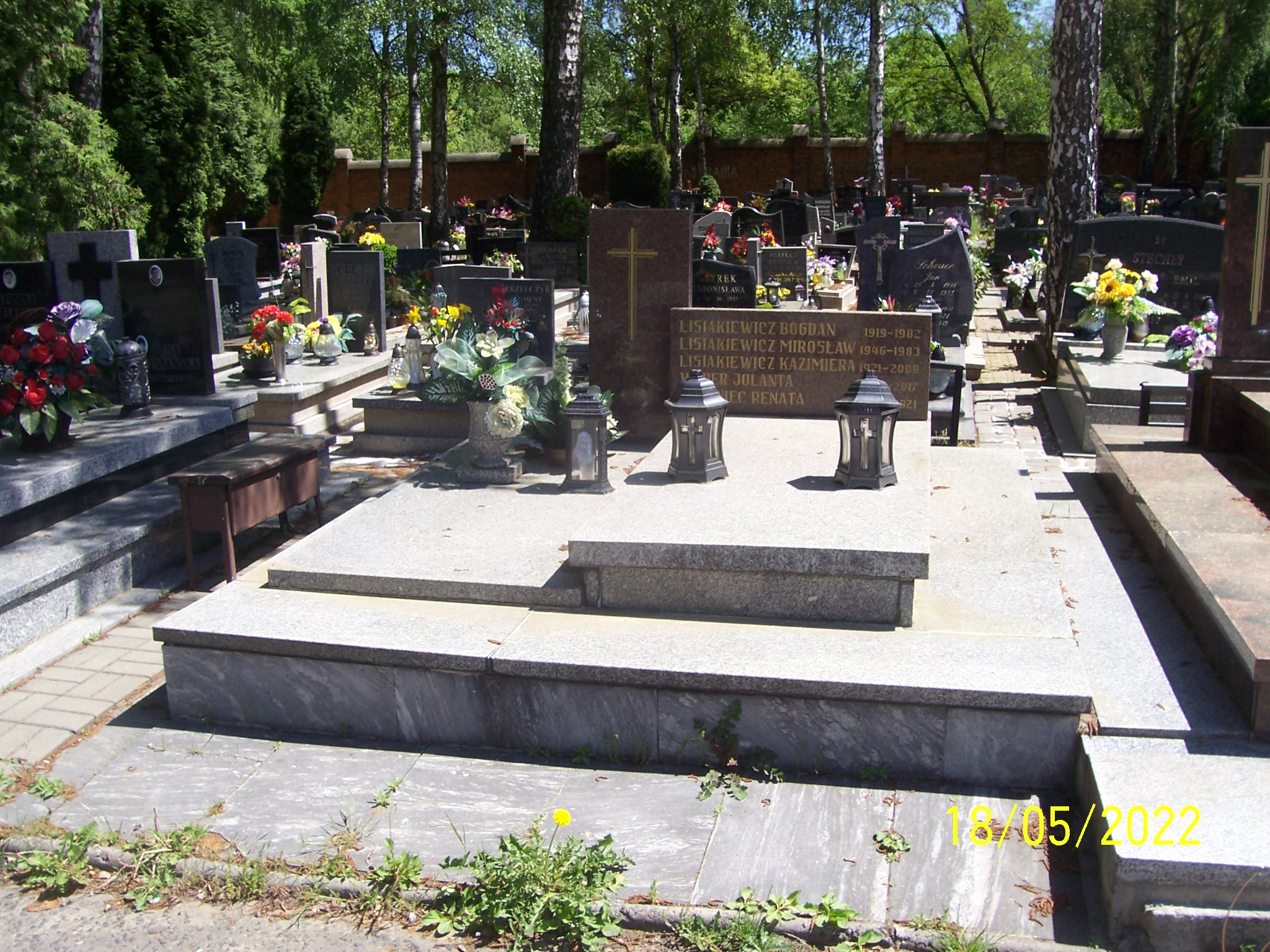 Grób Kazimiera Lisiakiewicz