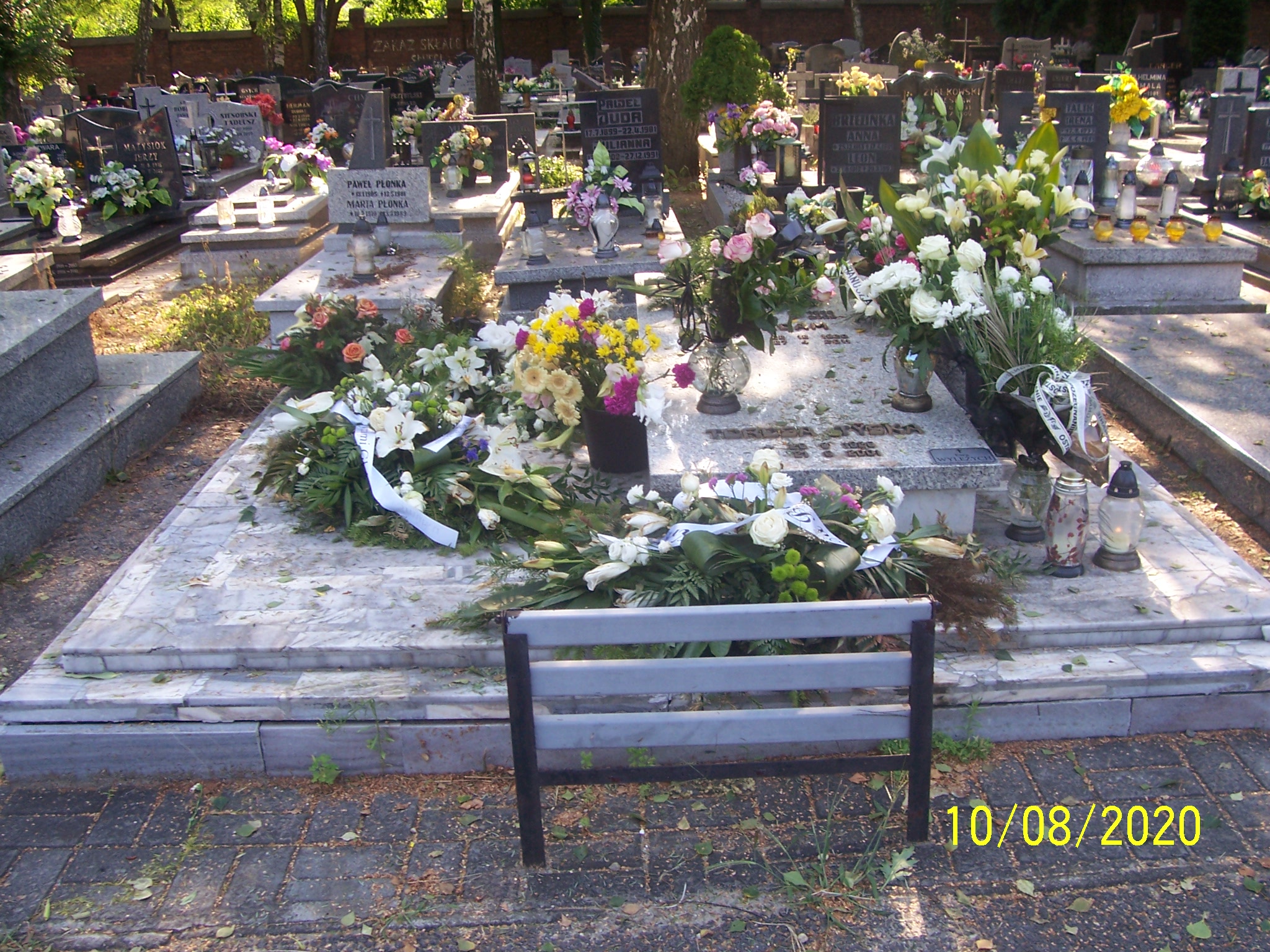 Grób Adam Wyleżych