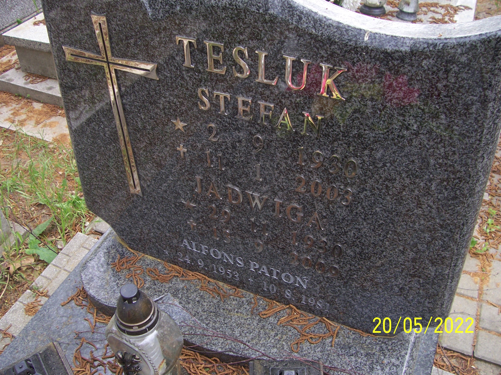 Grób Stefan Tesluk