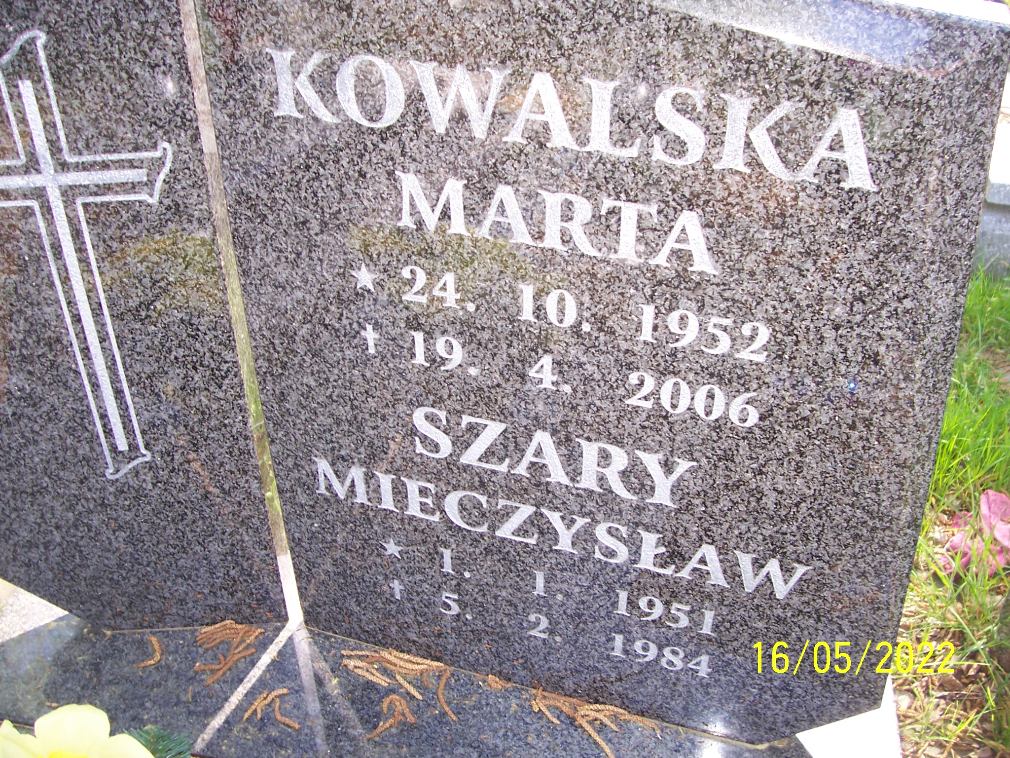 Grób Marta Kowalska