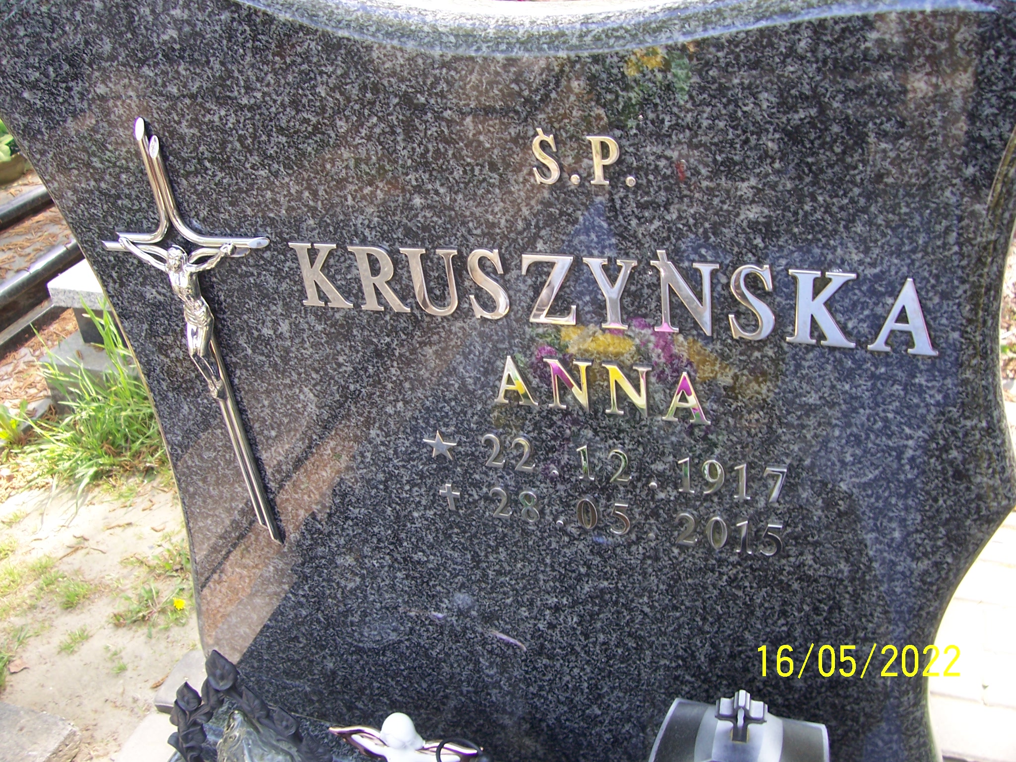 Grób Anna Kruszyńska