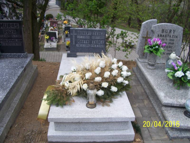 Grób Helena Tkocz