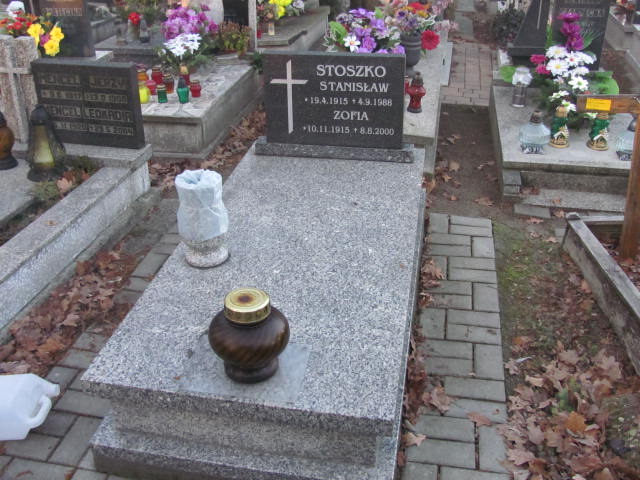 Grób Stanisław Stoszko