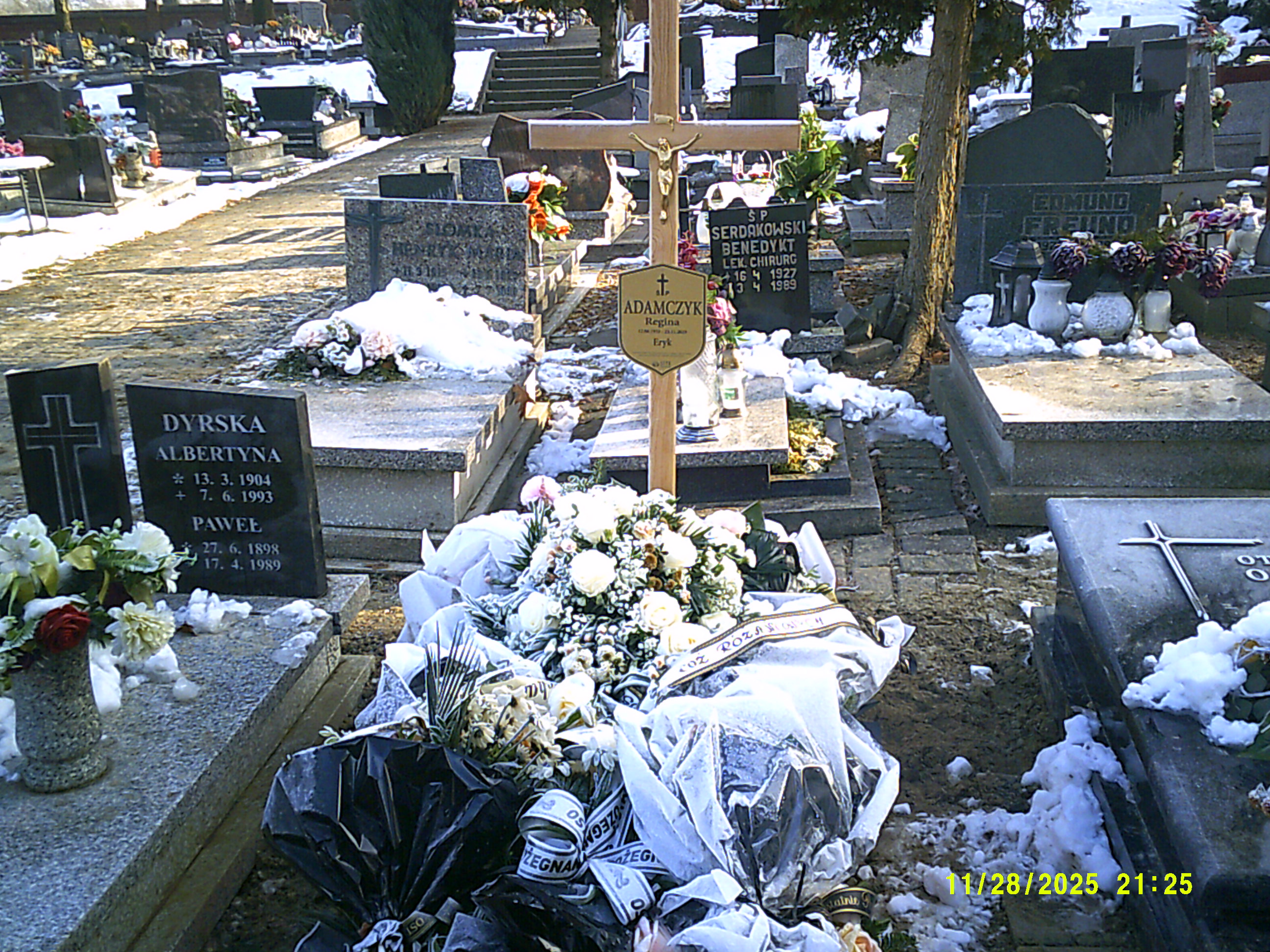 Grób Eryk Adamczyk