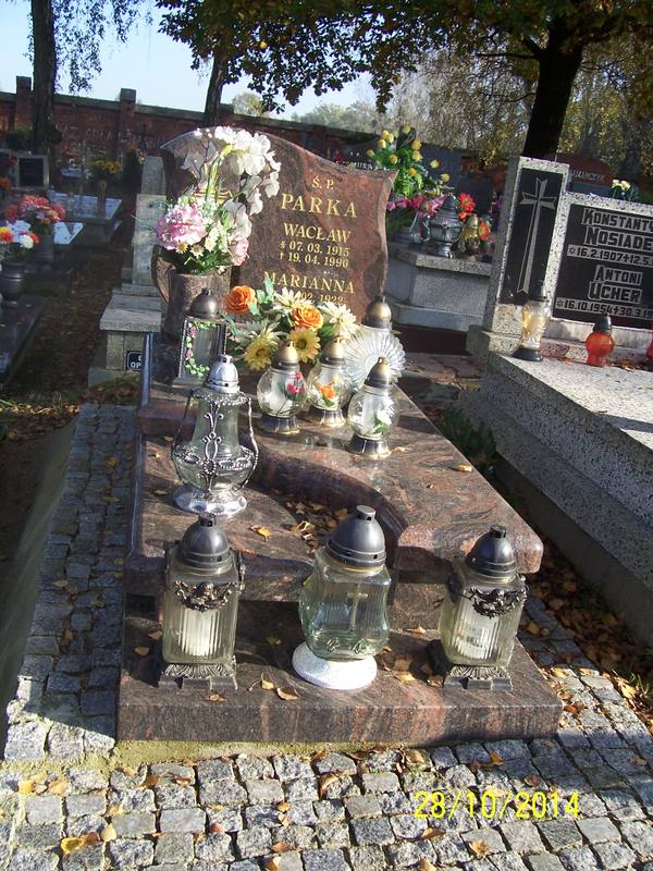 Grób Wacław Parka