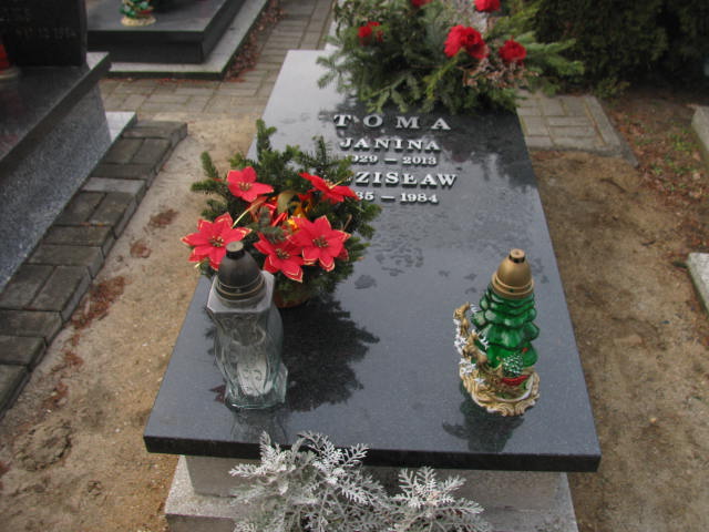 Grób Zdzisław Toma