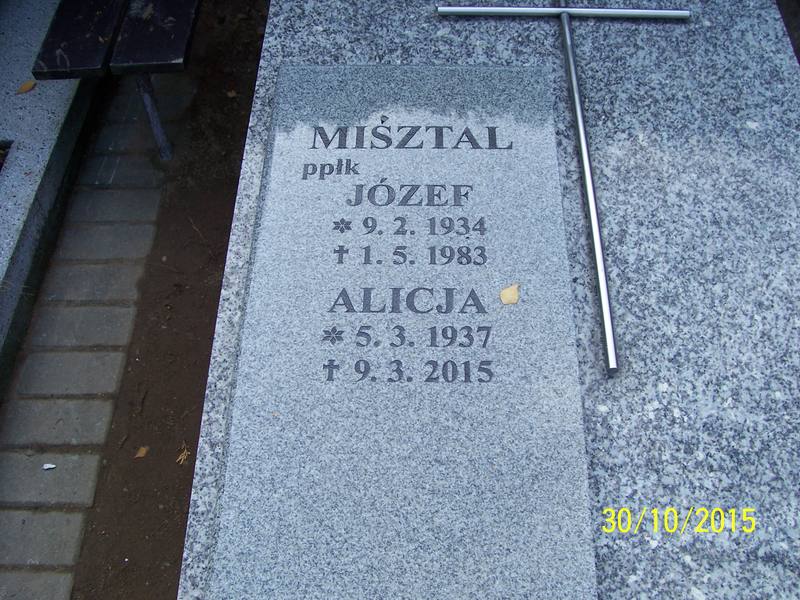 Grób Alicja Misztal