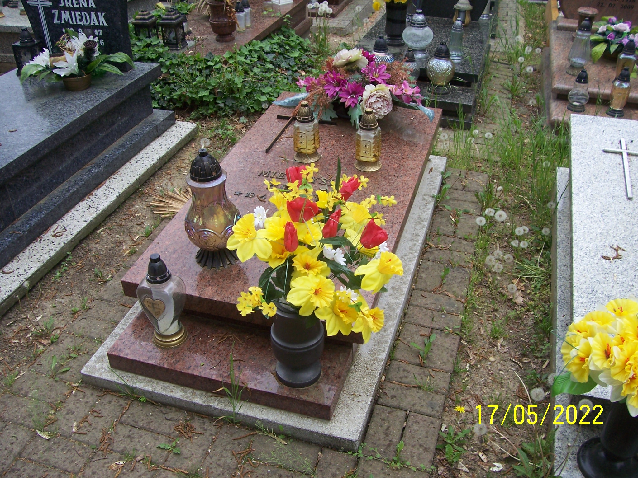 Grób Mieczysław Roman