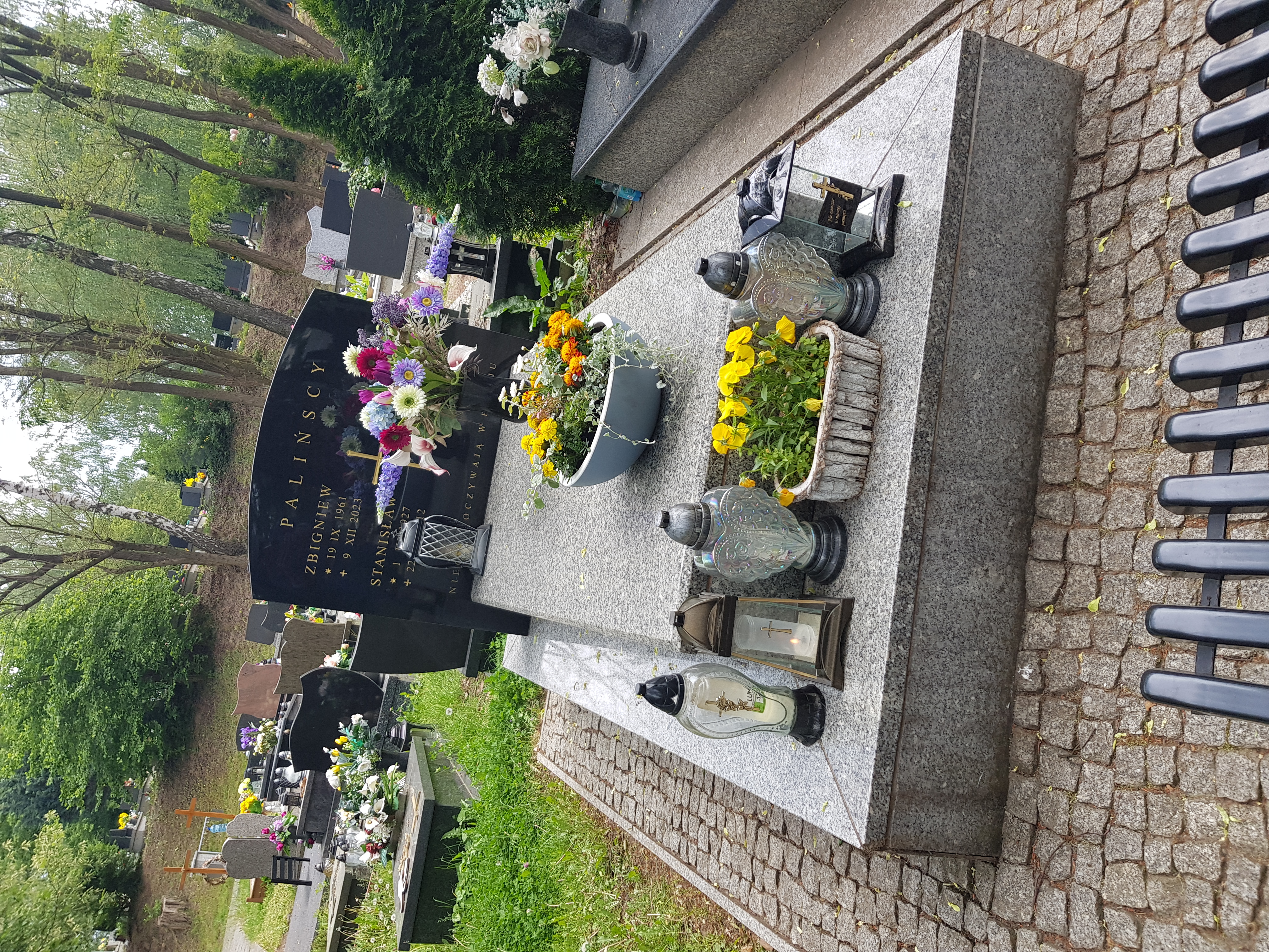 Grób Stanisław Paliński