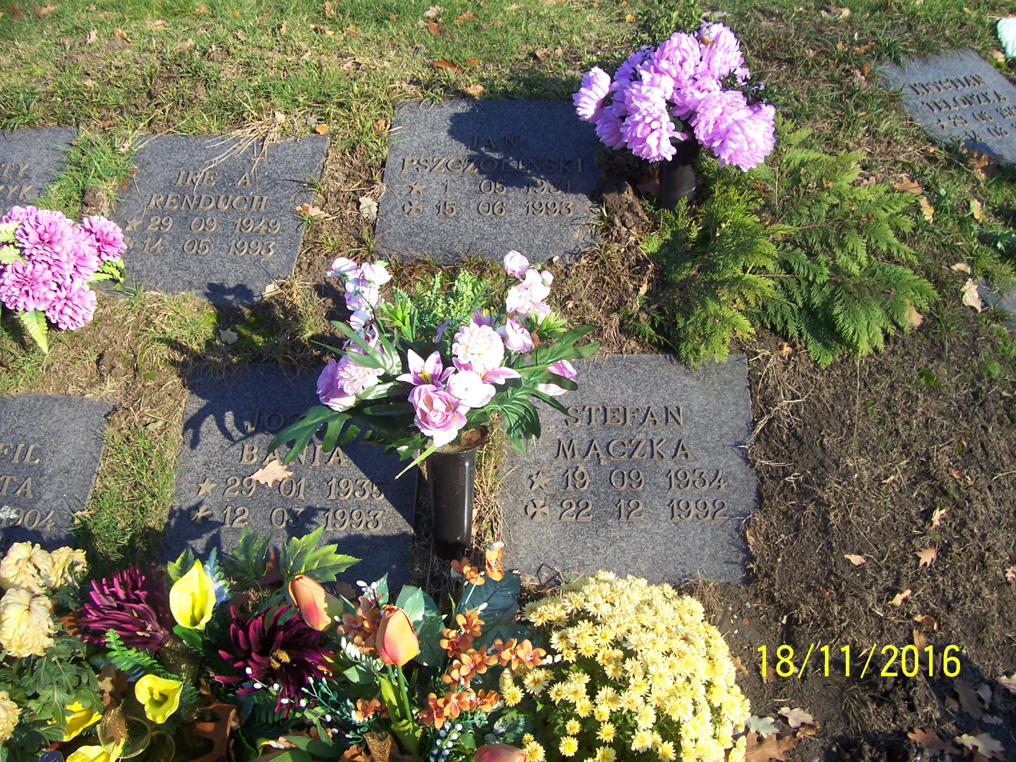 Grób Stefan Mączka