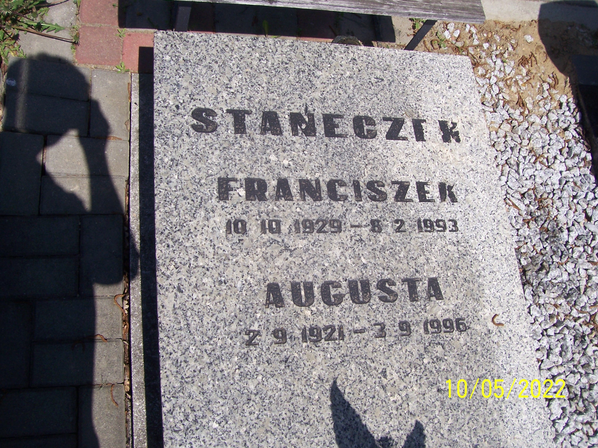 Grób Augusta Staneczek