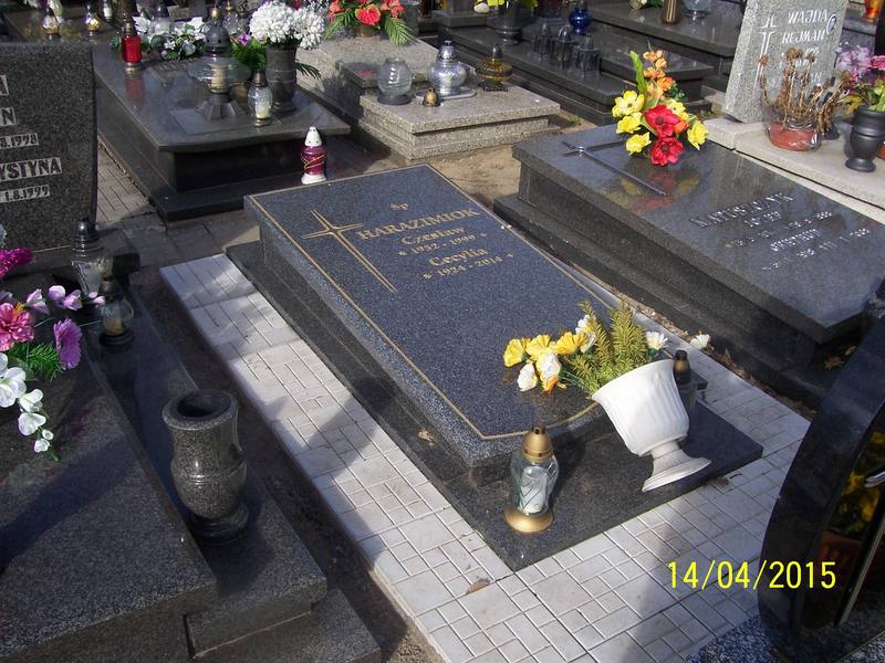 Grób Cecylia Harazimiok