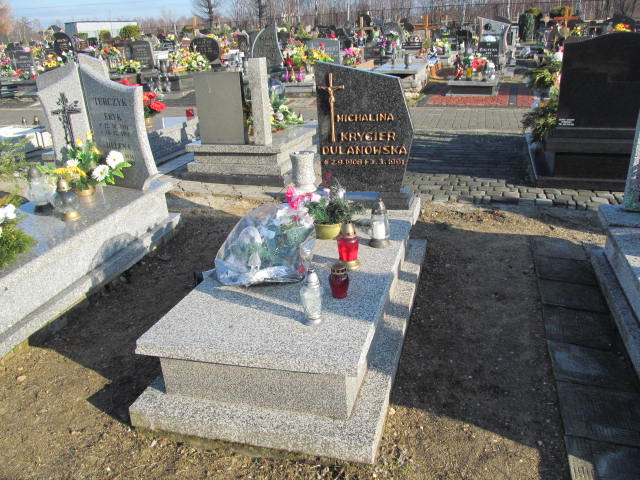 Grób Michalina Dulanowska