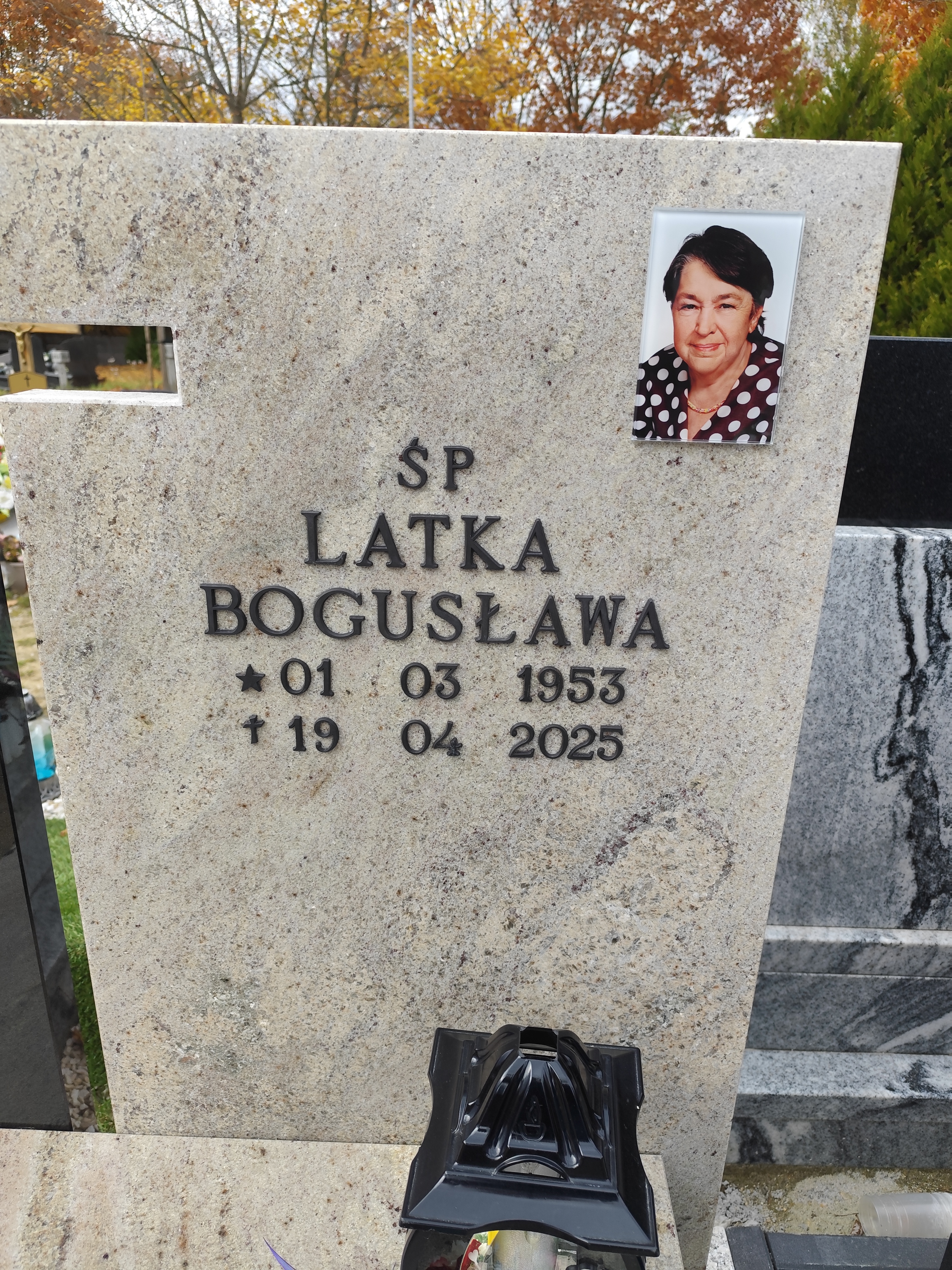 Grób Bogusława Latka