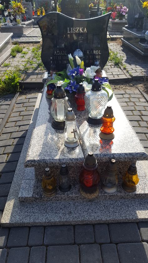 Grób Adam Liszka