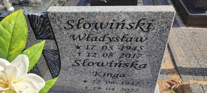 Grób Kinga Słowińska