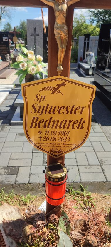 Grób Sylwester Bednarek
