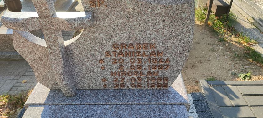 Grób Stanisław Grabek