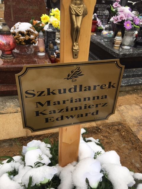Grób Edward Szkudlarek