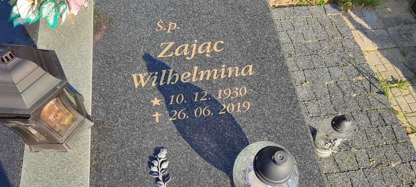 Grób Wilhelmina Zając